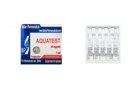 Aquatest (testosterone suspension
50mg)