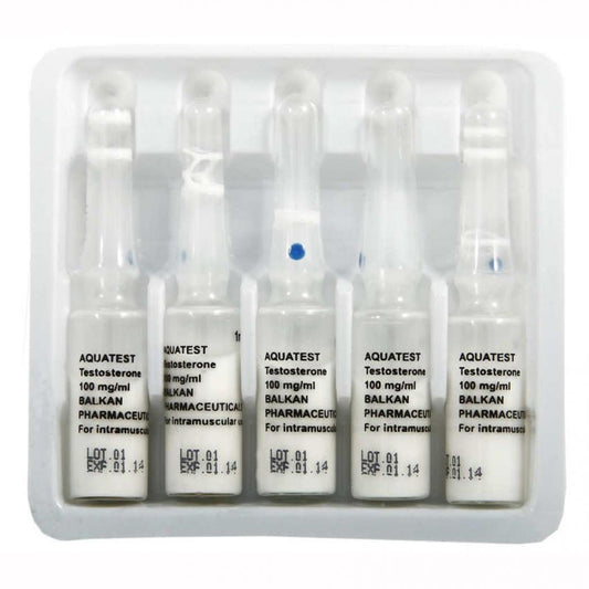 Aquatest (testosterone suspension
50mg)