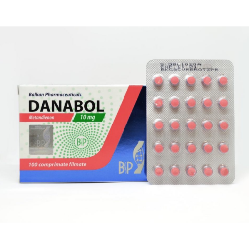 Danabol (Methandienone 10mg) 100 tab