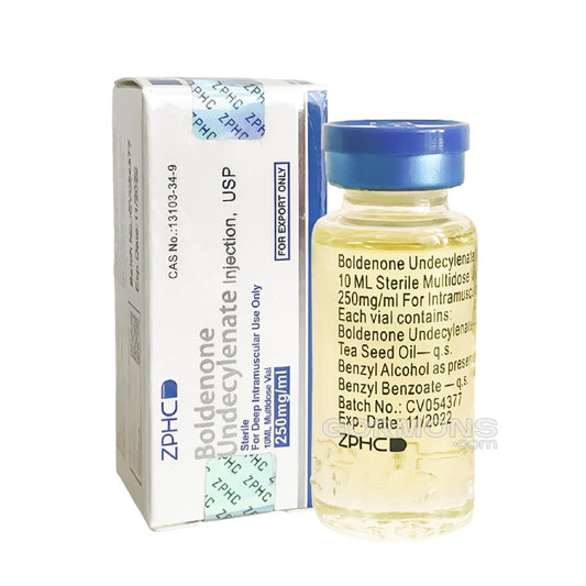 Boldenone Undecylenate 250mg/mL
10ml vial ,  , ZPHC PHARMA