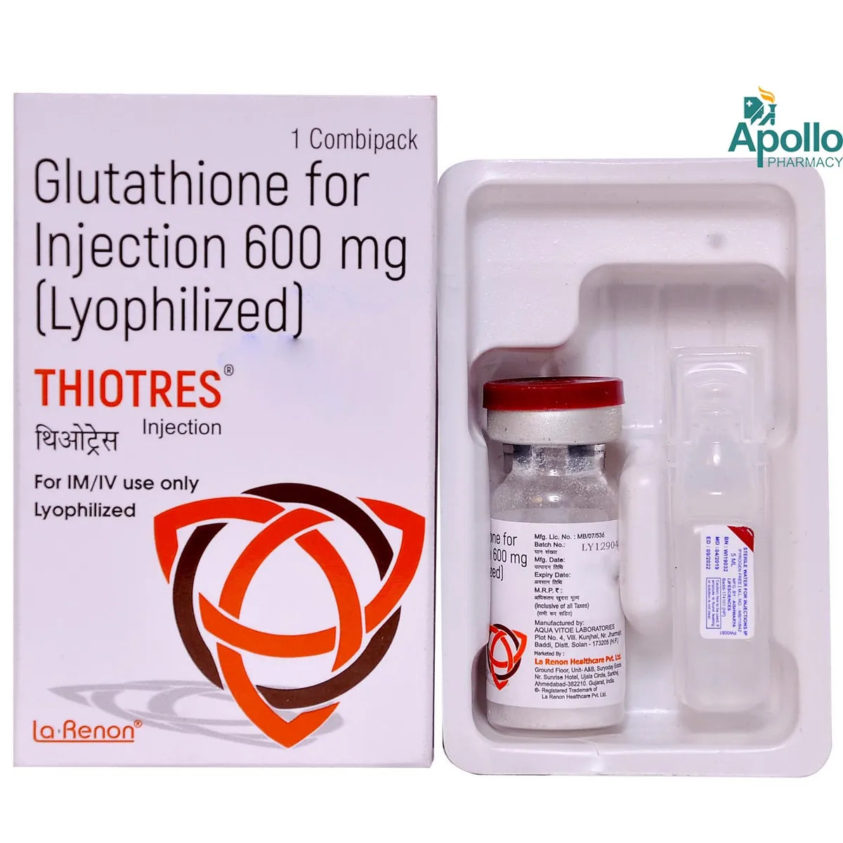 Glutathione 600 mg