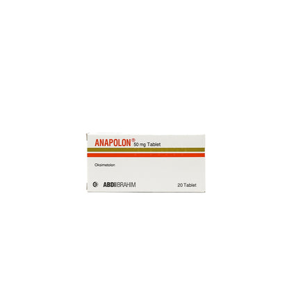 ANAPOLON -Oxymetholone -50 MG / pill -20 Tablets Blisters Box