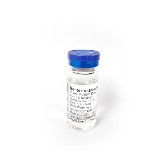 Bacteriostatic Water FOR Fragment -Sterile with 0.9% Benzyl Alcohol and 0.6% Acetic Acid -0.9% & 0.6% / VIAL -11 ML VIAL