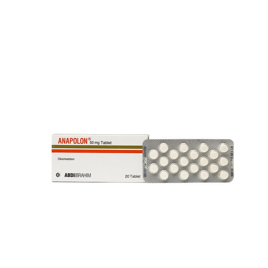 ANAPOLON -Oxymetholone -50 MG / pill -20 Tablets Blisters Box