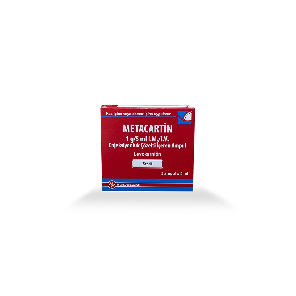 METACARTIN -L CARNITINE -1G / 5ML -5 X 5 ML AMPULE