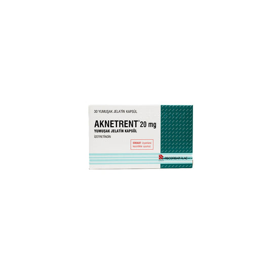 AKNETRENT -IZOTRETINOIN -20 MG / pill -30 Tablets Blisters Box