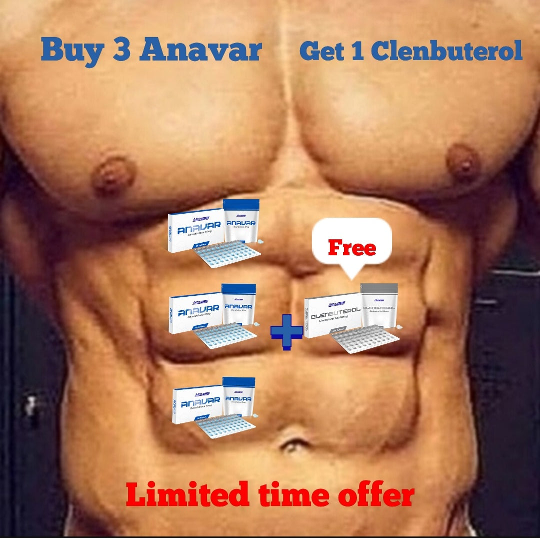 3 Anavar + 1 Clenbuterol Free